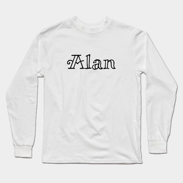 Alan Long Sleeve T-Shirt by gulden